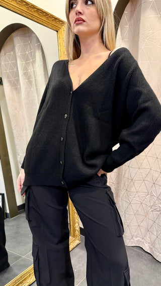 Cardigan Scollo a V Dixie