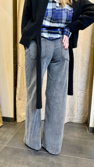 Jeans Palazzo Grey Please