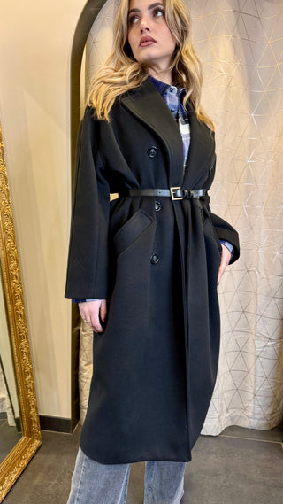 Cappotto Con Cintura Imperial