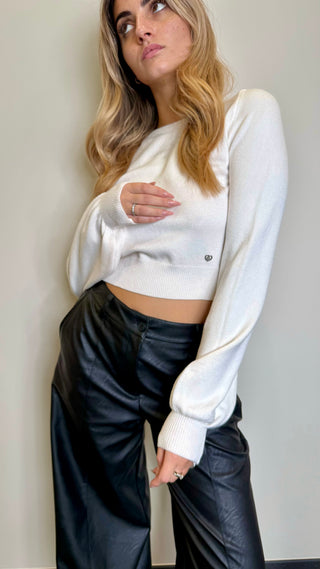 Maglia Crop Heart Please