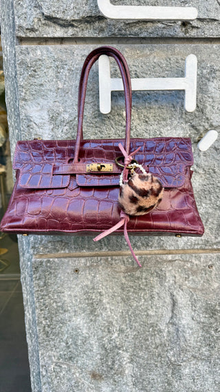 Borsa Mia Bag Cocco Bordeaux