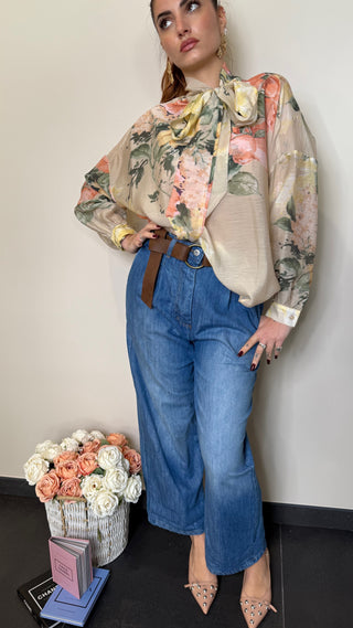 Blusa Flowers Dixie