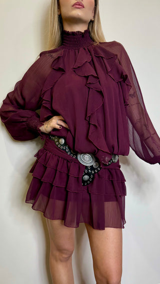 Abito Rouches Souvenir