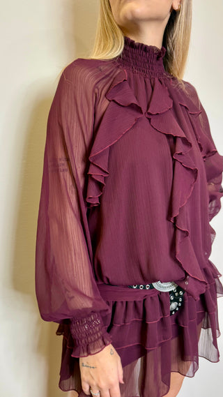 Abito Rouches Souvenir