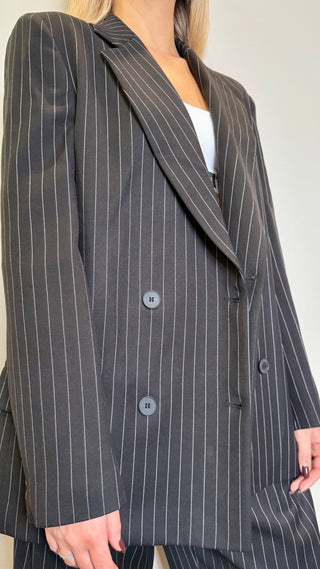 Giacca Doppio Petto Gessata Haveone