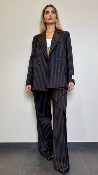 Giacca Doppio Petto Gessata Haveone