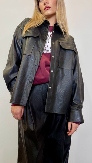 Camicia in Ecopelle Hinnominate