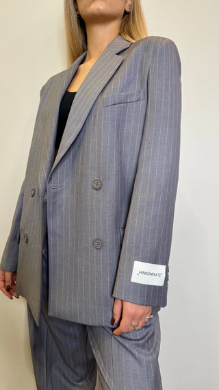 Giacca Doppio Petto Gessata Haveone