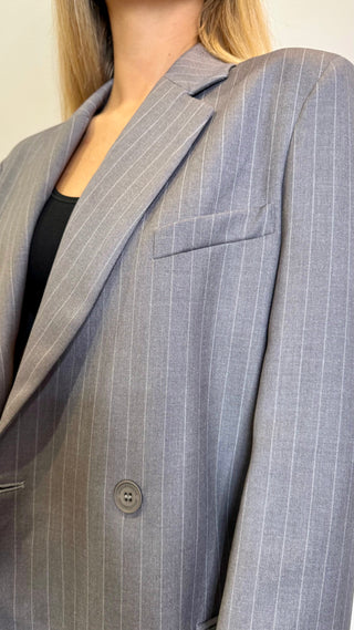 Giacca Doppio Petto Gessata Haveone