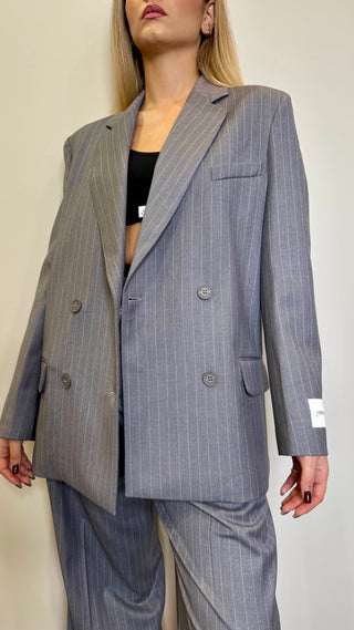 Giacca Doppio Petto Gessata Haveone