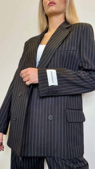 Giacca Doppio Petto Gessata Haveone