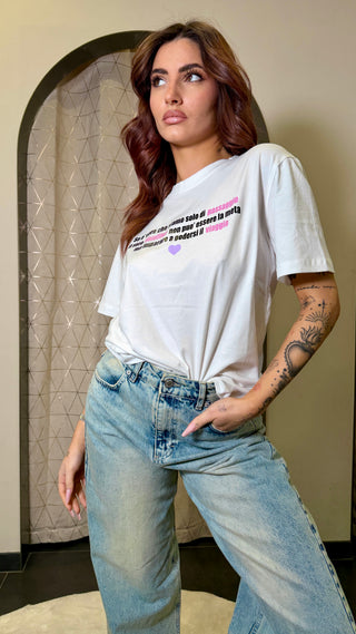 T-shirt "Se è vero che..." Wonderland