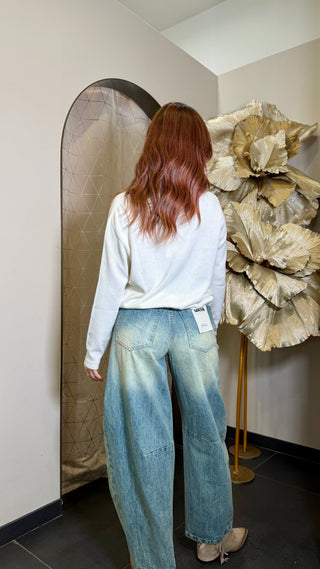 Jeans Gaya Ricamo
