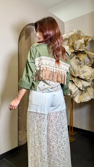 Camicia Vintage Frange Souvenir
