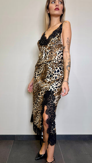 Gonna Macu Satin Tensione In