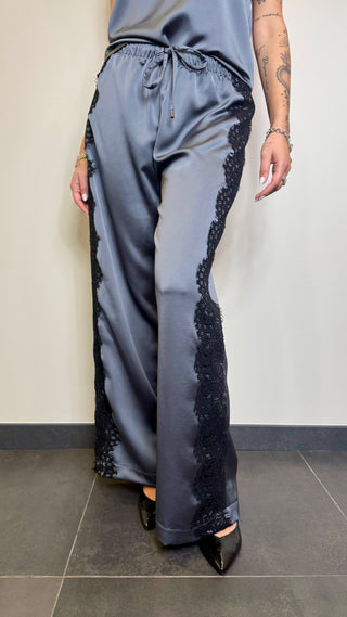 Pantalone Satin Tensione In