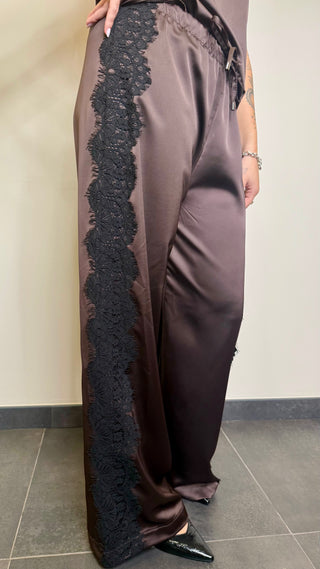 Pantalone Satin Tensione In