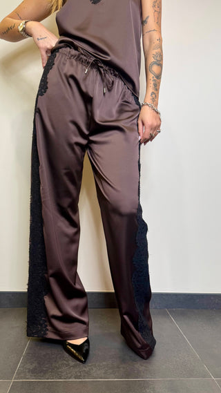 Pantalone Satin Tensione In