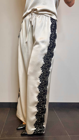 Pantalone Satin Tensione In