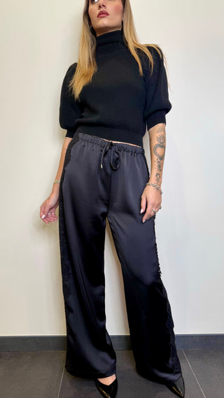 Pantalone Satin Tensione In