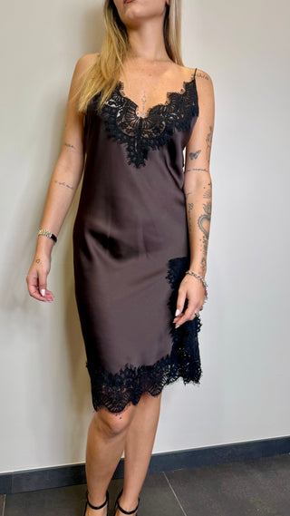 Sottoveste Satin Tensione In