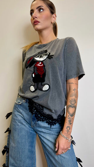 T-Shirt Antracite Philia Loft