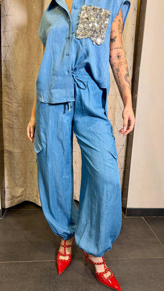 Panta Cargo Summer Tensione In