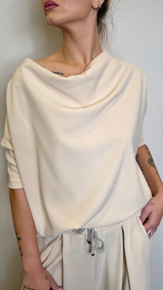 Blusa in Cady Souvenir