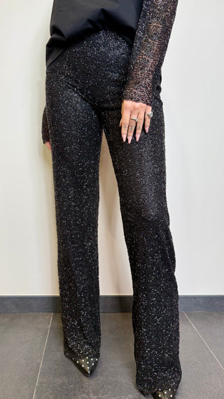 Pantalone Paillettes Tensione In