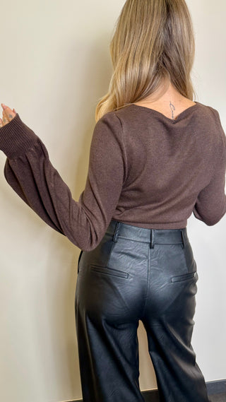 Maglia Crop Heart Please