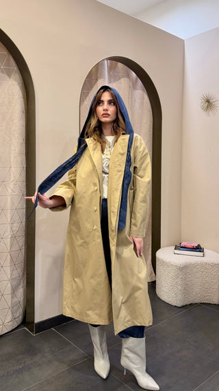 Trench Cappuccio Haveone