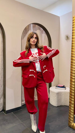 Blazer In Felpa Souvenir