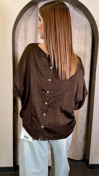 Blusa Bottoni Tensione In
