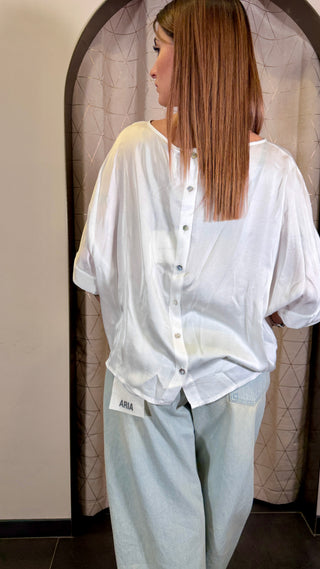 Blusa Bottoni Tensione In