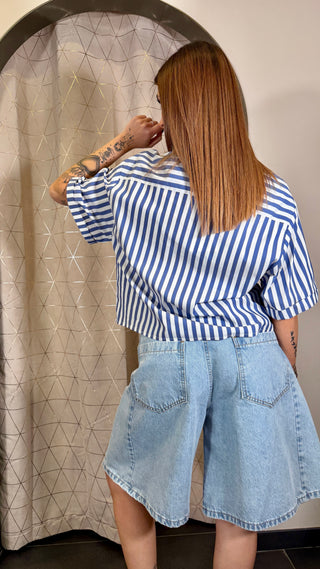 Camicia N5 Righe Tensione In