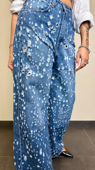 Jeans Madame Strappi Pinker