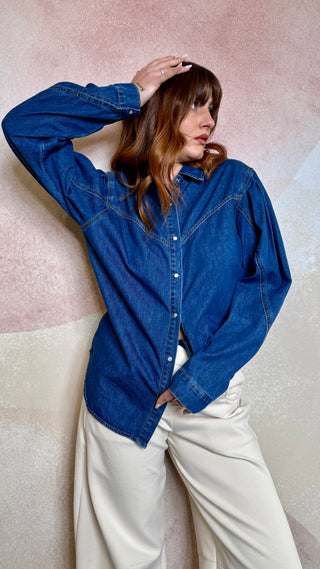 Camicia in denim Anna Rock