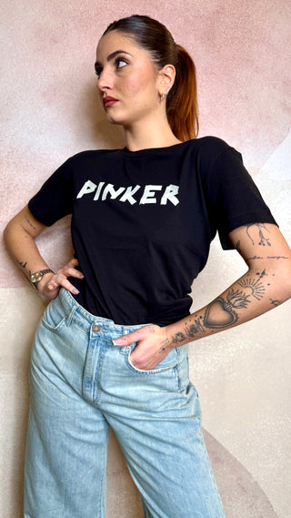 T-shirt stampa Pinker