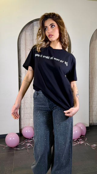 T-shirt "Quando ti arrabbi..." Luce