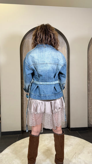 Giacca Denim Spilla Philia Loft