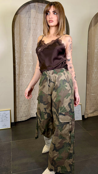 Pantalone Camouflage Two Way