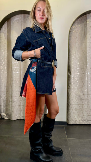 Abito Denim Tensione In