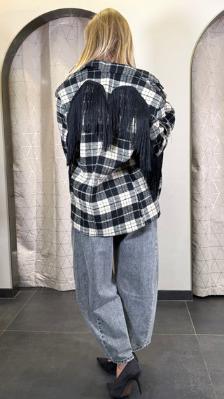 Blazer Check Frange Lumina