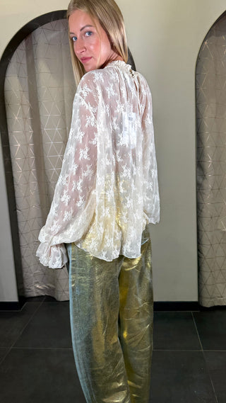 Blusa In Pizzo Morbida Imperial